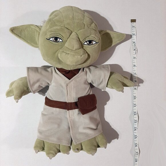 Build a Bear Yoda Master Jedi Star Wars Movie Exclusive 14 in. BAB Stuffed Toy - Picture 6 of 6